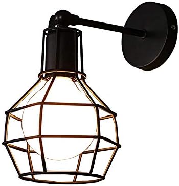 Retro Wall Lamp Industrial Antique Wall Lamp Rustic Style Fitting Fixture And E27 Lamp Socket House, Bar, Restaurant, Cafe, Club, Hotel Decoration Lights Black
