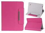 GreatCase Universal Carrying Case Folio Faux Leather Stand Flip Cover for 8 Inch Android Tablet (8 Inch, Pink)