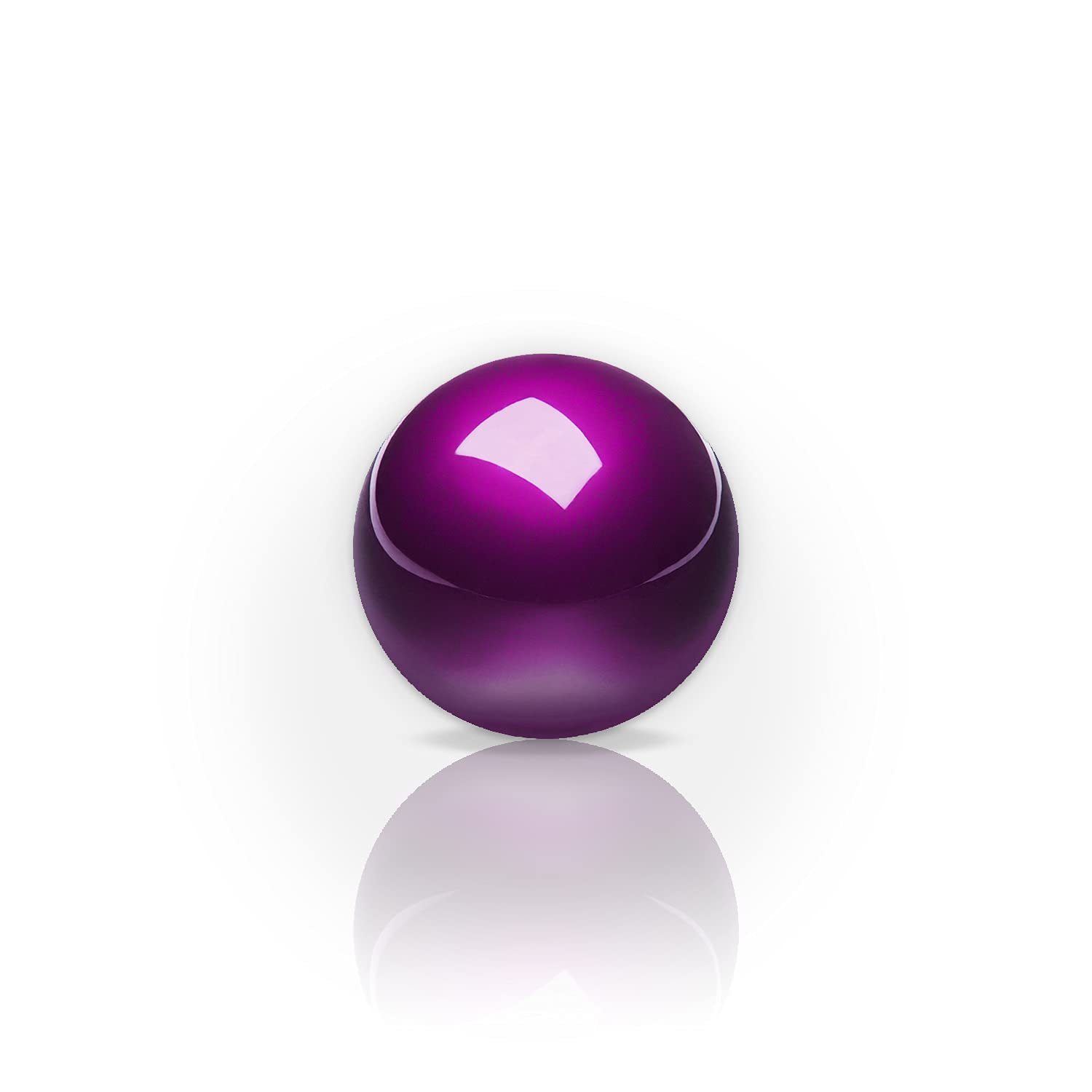 Perixx PERIPRO-303GP Small Trackball 1.34 Ball for Perimice and M570 Elecom Kensington Shiny Dark Purple — image 1