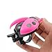 Generic Kid Funny Ladybug Cycling Ride Bike Ring Bell(Hot Pink)