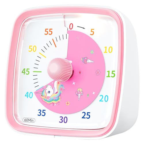 Yunbaoit Visual Timer Pink Unicorn