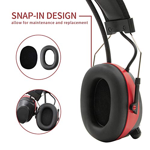 PROTEAR Bluetooth Radio Headphones Wireless Cancelling Hearing