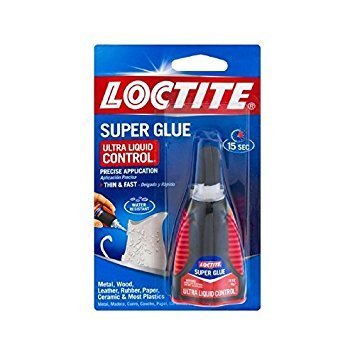 Loctite Super Glue, Ultra Liquid Control 0.14 oz (Packs of 18)