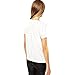 ETOSELL Retro Lady CrewNeck Short Sleeve T-Shirt Cute Cat Print Loose Tops White,S