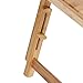SONGMICS 100% Bamboo Adjustable Laptop Desk/Table Breakfast Serving Bed Tray w' Tilting Top Drawer ULLD002