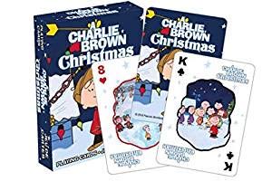 Peanuts Playing Card Charlie Brown Christmas Poker New 52461