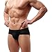 NEARTIME Men's Underwear, Mens Low Waist Boxers Briefs Men Underpants Soft Shorts (L, Black) …