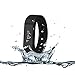 007plus T5 Plus Fitness Tracker Health Sleep Monitor Pedometer Activity Tracker Wristband, Black