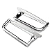 Behave Car Fog Light Covers,Rear Fog Light Kit for Cars Fit for Honda 2015 2016 CRV Trim,Pack of 1 Pair of Chrome Trim Fit for Honda Fog Lights