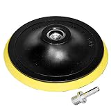 HIFROM 5-Inch/125mm Hook and Loop Backing Pad Orbital Sander Polisher Sanding Pad M14 Drill Adapter