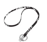 Vera Bradley Lanyard ID Holder in Midnight Paisley by Vera Bradley