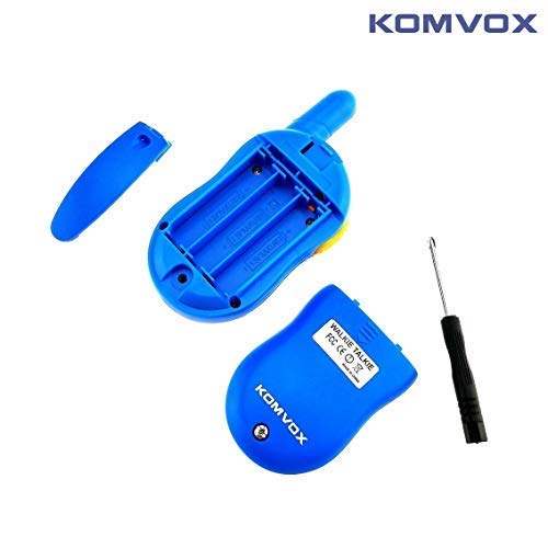 KOMVOX Walkie Talkies for Kids, Birthday Gifts for Boys Age 3 4 5 6, Toys for Boys 3 4 5 6 Year Old, Outdoor Kids Toys Two Way Radios Toddler Walky Talky