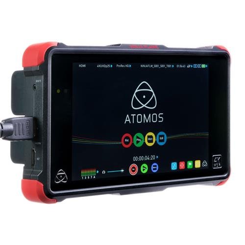 Atomos Ninja Flame 7" Recording Monitor with 1920x1200 Display - Supports 4K UHD, ProRes HQ, 422, LT, AVID DNxHR, HQX, HQ, SQ, LB Codecs