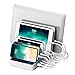 Satechi 7-Port USB Charging Station Dock - Compatible with iPhone 11 Pro Max/11 Pro/11, XS Max/XS/XR/X, 8 Plus, 8, 2019 iPad/2018 iPad Pro, Samsung Galaxy S10/S9/S8/S7/S6, Nexus, HTC (White)