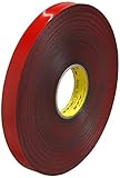 3M VHB Heavy Duty Mounting Tape 4646,  1" width x