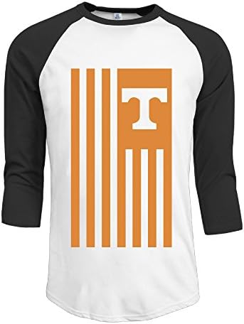 3/4 Sleeve Tops T-Shirts Heathered Gray Tennessee Volunteers Cross-Dye Nation Tri-Blend Men