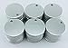 100 Pieces Aluminum Stamping Blanks by Craftbox. 1-Inch Round with Hole,12-Gauge (0.08