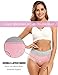 POKARLA Womens Cotton Underwear High Waist Full Coverage Briefs Soft Breathable Postpartum Panties Stretch Underpants Regular & Plus Size