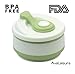 AvaLeisure Collapsible Coffee Mug – a Foldable 12oz Drinking Cup with Lid for Water, Coffee, Tea, Soft Drinks, Ideal for Camping, Travel, Hiking, Picnic, Lunch (Matcha Green)