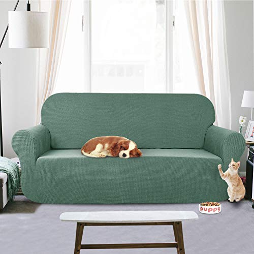 Aujoy Stretch 2 Piece Sofa Covers Water Repellent Dog Cat Pet