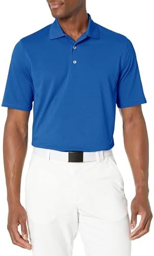 Amazon.com: PGA TOUR Men's Standard Pique Golf Short Sleeve Polo