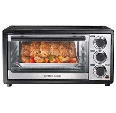 Hamilton Beach 31508 6-Slice Capacity Toaster Oven