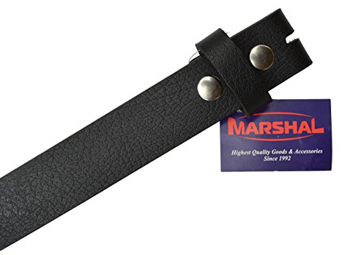 Vintage Full Grain Leather Belt Distressed Design Snap on Belt Strap (34)