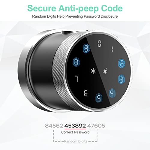 Geek Smart Door Lock, Fingerprint Door Lock Keyless Entry Door Lock