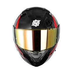 HAX Amatista Modular Flip-Up Dual Visor Motorcycle