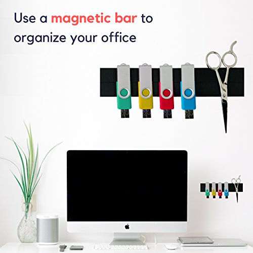 Magnetic Tape for Refrigerator Magnets - 70 Square Adhesive Magnets with Strong 3M Tape - Best Small Fridge Magnets for Kids Photos Crafts & Lightweight Objects - Perfect for Your Clutter Free Home