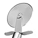 Yinghezu Pizza Cutter Wheel, Stainless Steel Slicer, 9.33-Inch Super heavy 173g, Sharp funny Classic Cutters, Kitchen Gadget with finger guard protects, For Pizza Lovers for easy dishwasher cleaning