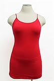 Simlu Cotton Cami Spaghetti Strap Tank Tops Pack Plus Size Camisoles for Women