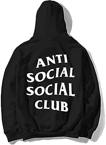 ipedo Unisex Antisocial Social Club Hoodie Kanye West Hoodie