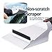 Zone Tech Heated Car Winter Windshield Electric Snow Ice Scraper Non-Scratch – Premium Quality 12 Volt Heated Ice/Snow Scraper for Melting Ice and Snow Quickly!