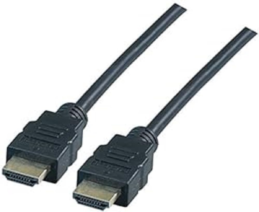 EFB-Elektronik HighSpeed HDMI Connection Cable with Ethernet, Type A Male to Type A, 4K30Hz, Black