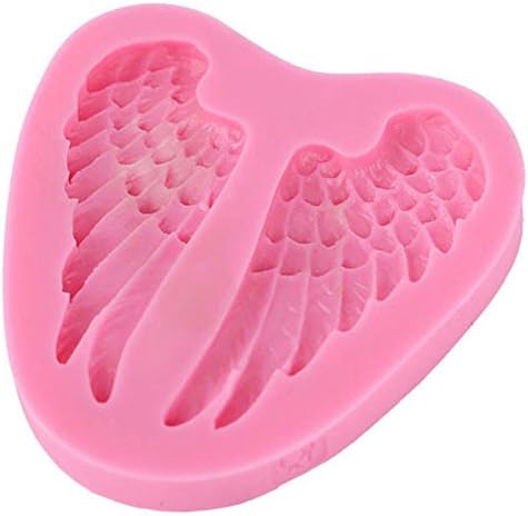 CMJ Angel Wings Silicone Mould Fairy Baby 3D Sugarcraft Cake Icing Chocolate DIY UK