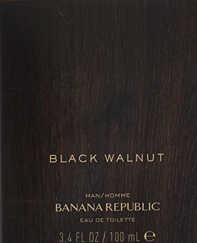 Banana Republic Black Walnut Eau de Toilette Spray for Men, 3.4 Ounce