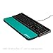 Fat Wrist Pad 17 is a 4 X 17 X 0.75 Inch Wrist Rest for Standard Keyboards and Full Length Mechanical Keyboards (Purple)