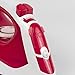 Westinghouse Steam Iron with 5.1 Ounce Water Tank, 1200 Watts, White with Red Accents