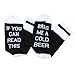OVERMAL NEWS Fashion Socks Creative Women and Men's Letter Kntting Socks (Black2)