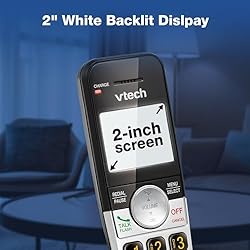 VTech DECT 6.0 Handset Cordless Phone with