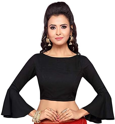 HIRAL DESIGNER Choli Top & Saree Blouse Readymade Indian Silk & All Sari Color Matching Blouse for Women Choli