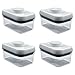 OXO Good Grips POP Rectangle 1/2-Quart Storage Container (Set of 4)