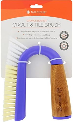 2Pack! Full Circle Home Grunge Buster Grout and Tile Brush