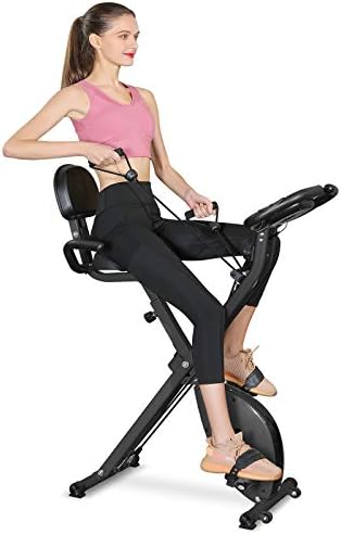 Exercise Bike Stationary Bike Foldable 