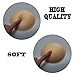 TopBine Round Yoga Bra pad Sports Bra Inserts pads (A/B Beige)