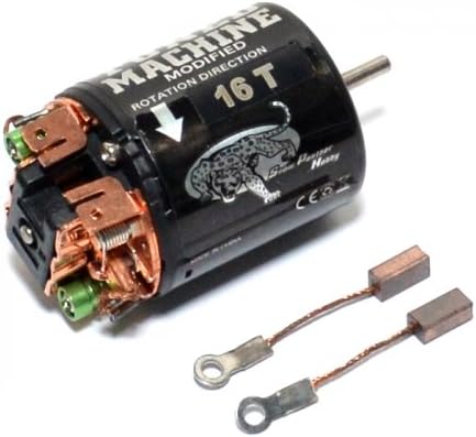 Snow Panther #TM-7516 Tuned Machine Modified 540 Brushed Motor 16T With 1 Pair Brush