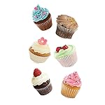 Edupress EP-3138 Cupcakes BB Accents, 7" Wide, 7.5" Length, 0.5" Height (36 Pieces per Package)