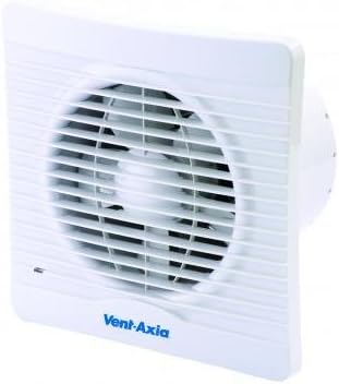 Vent-Axia 454061 Silhouette 150XH Extractor Fan with Humidistat, White, 223mm x 223mm x 19mm