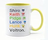 11 Ounce Voltron Shiro Keith Lance Hunk Pidge